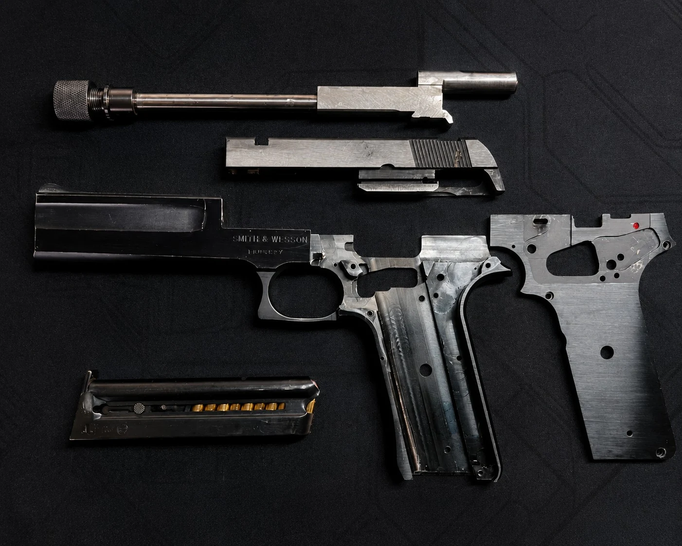 Complete disassembly